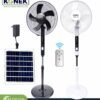 Konek Solar Rechargeable Fan