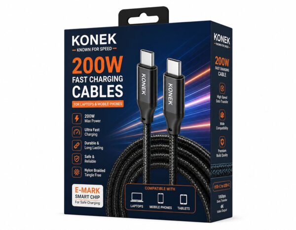 200W Fast Charger Cable